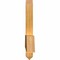 Ekena Millwork Eugene Rough Sawn Timber Gable Bracket, Western Red Cedar, 48"W x 14"H x 2"D x 4"F, 7/12 Pitch GBW048X14X0204EUG00RWR - alternate 2